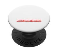 Suivre Un Régime mais Il Courait Trop Vite Humour Régime PopSockets PopGrip Adhésif