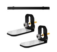 Suixing Supports de barre de son universels Kit de montage mural Support de montage de barre de son pour Samsung Sony Lg Vizio Supports de montag