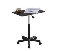 Suixtil Petite Table élévatrice carrée avec poulie | Table Basse Amovible for Bureau et Salon | Table de Chevet avec Plateau réglable en Hauteur(B)