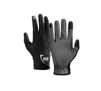 SUJAYU Une paire de gants de golf à écran tactile pour homme et femme, gants de golf antidérapants en silicone pour homme et main gauche et droite, gants de golf Beathables pour homme droitier (noir