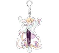 SUJEBRAN Alien Stages Figurine Porte Clef Alien Stages Accessoires Cos Alien Stages Jouet Keychain Alien Stages Merch (1)