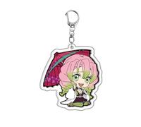 SUJEBRAN Ghost Slayers Figurine Porte Clef Anime Figure Cosplay Accessoires Jouet Ghost Slayers Keychain Pendentifs (A)