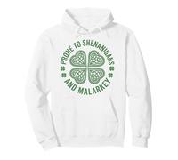 Sujet aux manigances et au trèfle Celtique Malarkey à 4 Feuilles Sweat à Capuche