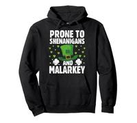 Sujet aux Shenanigans and Malarkey Funny St Patrick Day Sweat à Capuche