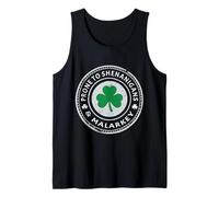 Sujet aux Shenanigans et Malarkey Irlande Trèfle Irlandais Débardeur