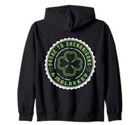 Sujet aux Shenanigans et Malarkey Irlande Trèfle Irlandais Sweat à Capuche