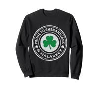 Sujet aux Shenanigans et Malarkey Irlande Trèfle Irlandais Sweatshirt