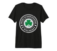 Sujet aux Shenanigans et Malarkey Irlande Trèfle Irlandais T-Shirt Haut de Gamme
