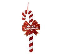 Créateur d'intérieur - Sujet de Noël "Sucre d'Orge XL" 56cm Rouge