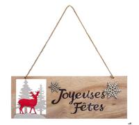 Sujet de Noël Joyeuses Fêtes - Atmosphera Créateur d'intérieur