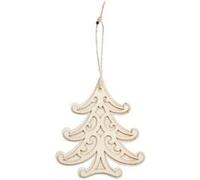 Sujet en Bois à Décorer "Sapin" 12cm Naturel G