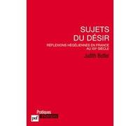 Sujets du désir Judith Butler (Auteur)