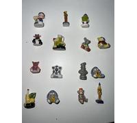 Sujets fèves des Rois céramique Assortiment, mélange de différentes collection x 100 pièces