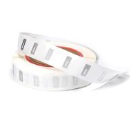 Sujurio 100 PCS NFC Tags Autocollant avec Puce NTAG213 Autocollants NFC Vierges Étiquettes Adhésives Étiquettes RFID Réinscriptibles 144 Octets de Mémoire Installation Facile