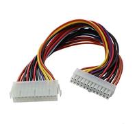 Sujurio 29.5cm L'ordinateur PSU ATX 24 Pin Male a Extension Cable d'alimentation