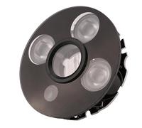 Sujurio 3 Tableau IR LED Projecteur Infrarouge 3X IR LED Planche pour CCTV Cameras Vision Nocturne (Diametre de 53mm)