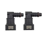 Sujurio 9.89 ID8 Connecteur de Conduite de Carburant Incurvé, Raccords de Tuyau de Fixation de Tube D'UréE Raccord de Filtre à Gaz 90 ° Connecteur de Carburant