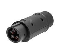 Sujurio Adaptateur SAE IEC 62196 2 à J1772 Type 1 Voitures éLectriques Chargeant Un Chargeur de VéHicule EV Connecteur LatéRal Station de Charge 32A