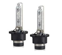 Sujurio Ampoules D4S HID, Ampoule de Remplacement de Phare XéNon 35W 6000K Feux de Croisement Blanc pour, Paquet de 2 (6000K)