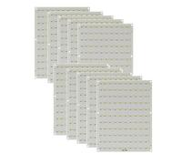 Sujurio Bambu CMYK Lot de 10 panneaux de rétroéclairage LED pour impression 3D Lithophane Photo DIY