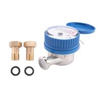 Sujurio Compteur d'eau à jet unique en laiton pour la maison et le jardin