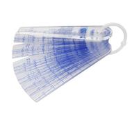 Sujurio Jauge D'Épaisseur en Plastique 0,05 mm à 3 Mm, Outil de Mesure D'Écart Métrique, 21 Feuilles