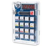 Sujurio Kit de pratique de soudage à 6 chiffres - Calculatrice à monter soi-même - USB/batterie - Calculatrice de bureau - Kit électronique de soudage