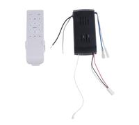 Sujurio Kit de Télécommande Universel de Remplacement pour Ventilateur de Plafond, 6 Vitesses et Synchronisation, Remplacement à Distance pour Ventilateur de Plafond DC