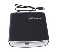Sujurio Lecteur CD externe portable universel pour voiture, se branche sur le port USB de la voiture, ordinateur portable, TV pour Android 4.0 et navigation ultérieure