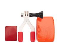 Sujurio pour Go Pro Accessoires Bouche Mont Set Surf Bretelles Connecteur Surf pour 6 5 4 3+ pour SJ4000 pour VP409