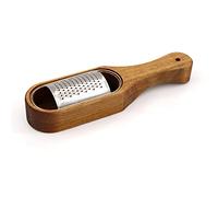Sujurio Râpe à fromage en bois rustique avec poignée pour fromage, citron, chocolat
