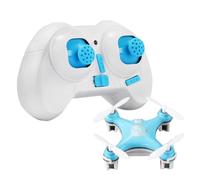 Sujurio RC Quadcopter Cx10 Mini Télécommande Drone 2.4G 4CH avec LED Hélicoptère Électronique Avion Électrique pour Enfants, C