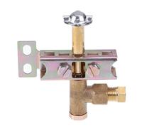 Sujurio Support de flamme jetable pour gaz naturel ou gaz liquéfié, assemblage pilote propane/butane à 3 trous, durable, facile à utiliser