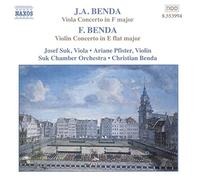 Josef Suk · Benda – Concerto pour alto en fa majeur – NAXOS