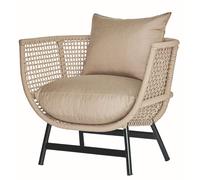 Suka Lounge Fauteuil d'extérieur Jan Kurtz Taupe - JAN KURT 442378