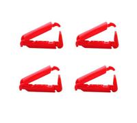 SUKADE Lot de 4 boucles de poitrine de siège de voiture pour enfant, 4 clips de harnais anti-échappement pour poussette de bébé ou chaise haute, clips de poitrine universels pour siège de sécurité