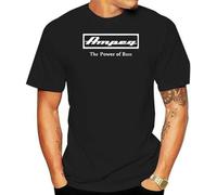 sukanosi AMPEG Logo T Shirt Guitar Bass Amp Amplifier Black XXL Black Mens