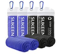 Sukeen Serviette de Refroidissement instantanée par évaporation, Serviette de Refroidissement pour Le Sport, Le Yoga, Le Golf, la Gym, Le Cou, l'entraînement et Plus Encore