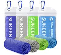 Sukeen Serviette rafraîchissante pour Le Cou et Le Visage - Serviette en Microfibre Douce et Respirante pour Yoga, Sport, Course à Pied, entraînement, Camping, Fitness, entraînement et Autres