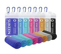 Sukeen Serviettes rafraîchissantes pour Le Cou et Le Visage, Serviette de Sport Smicrofibre, Serviettes de Sueur, Serviettes rafraîchissantes pour la Course à Pied et par Temps Chaud