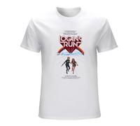 SukGarden Logans Run V4 M.York J.Agutter Mens T-Shirt Movie Michael Anderson White 3XL