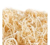 Sukh Copeaux de tremble pour panier - 141,7 g - Remplissage de panier de copeaux de bois de tremble pour travaux manuels Excelsior fibre de bois raphia déchiquetée herbe de Pâques panier de Pâques