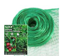 Sukh Filet de jardin en maille fine anti-oiseaux pour arbres fruitiers, légumes, fraisier, cerisier, herbe, graines, étang, plantes, oiseaux, pigeons, cerfs - 4 x 10 m