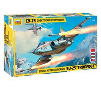 SUKHOI Su-25 FROGFOOT Soviet Attack Aircraft - ZVEZDA 1/48 Plastic Kit