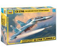 Sukhoi Su-27 Ub " Flanker-C " Russian Combat Fighter 1:72 Plastique Model Kit
