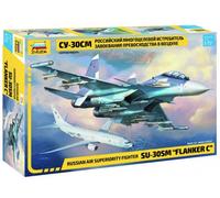 SUKHOI SU-30SM FLANKER-C RUSSIAN FIGHTER - ZVEZDA 1/72 Plastic Kit