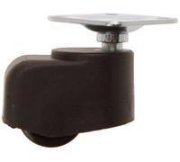 Suki 3271417 Patin avec platine pour meuble 25 mm Noir