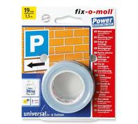 Suki Double face de montage Blanc résistance 30 kg 1,5 m x 19 mm