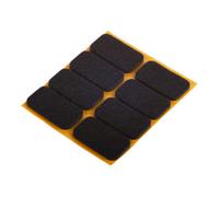 suki fix-o-moll SUKI, patin ovale, L 22 x P 36 mm, à coller, feutre marron Quantité:1