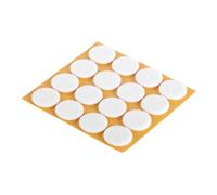 suki fix-o-moll SUKI, patin rond, diamètre 22 mm, à coller, feutre blanc Quantité:1